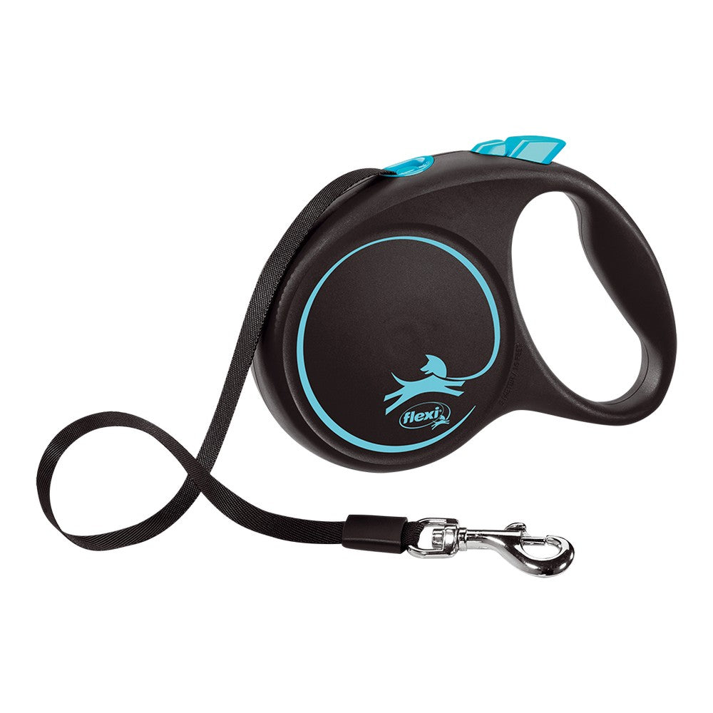 Correa extensible Flexi Black Design (5 m · talla M)