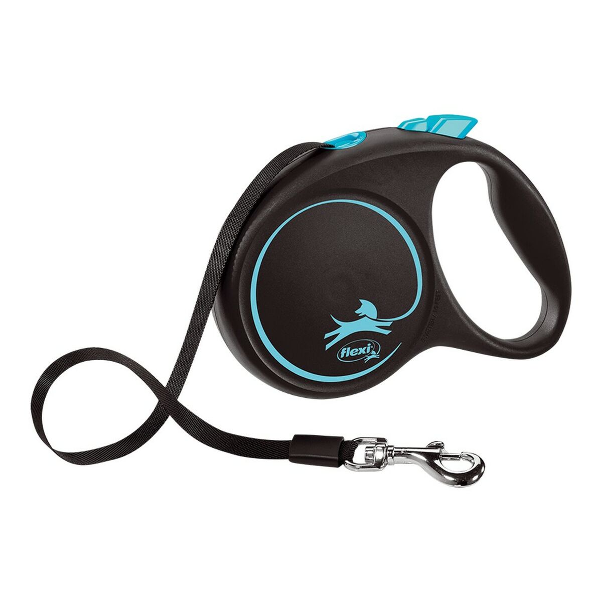Correa extensible Flexi Black Design (5 m · talla M)
