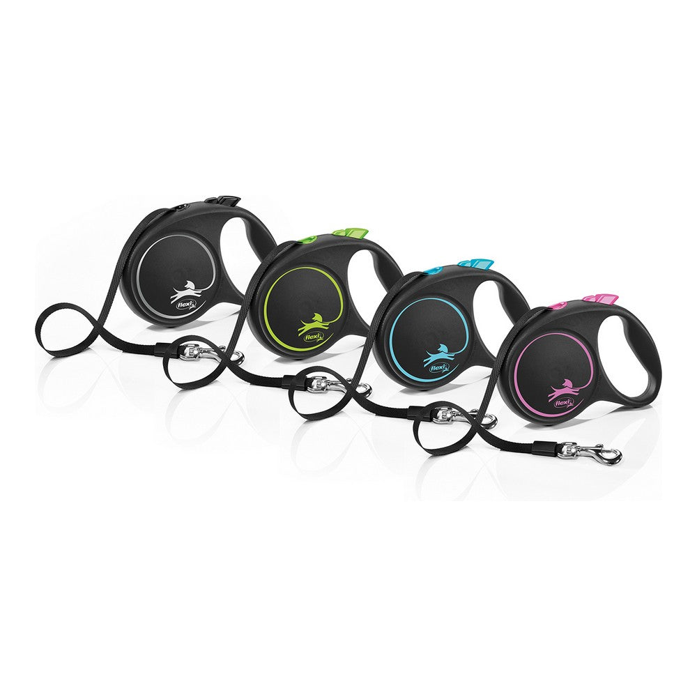 Correa extensible Flexi Black Design (5 m · talla M)