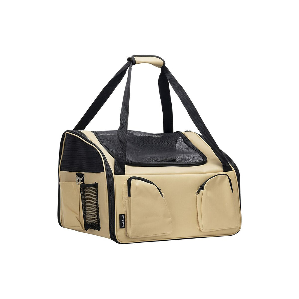 Bolso transportín para mascotas · Beige