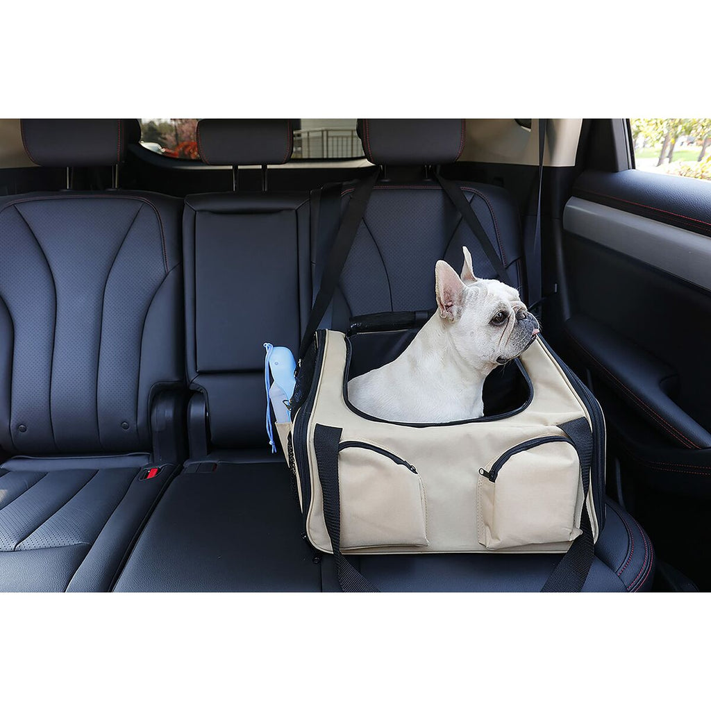 Bolso transportín para mascotas · Beige
