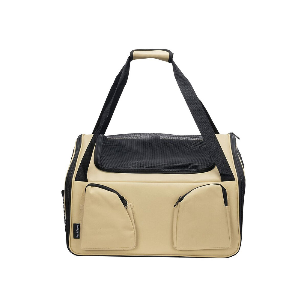 Bolso transportín para mascotas · Beige