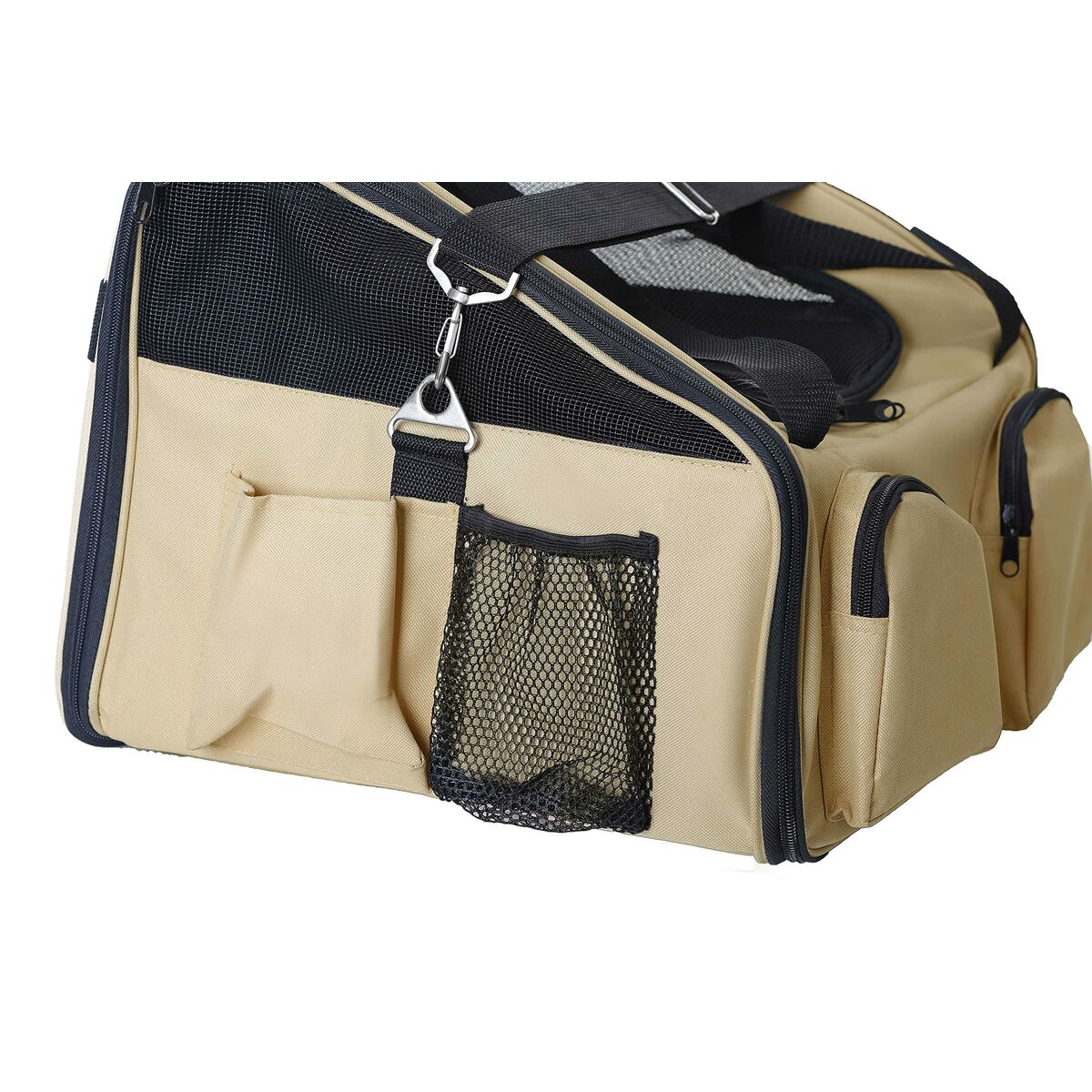 Bolso transportín para mascotas · Beige