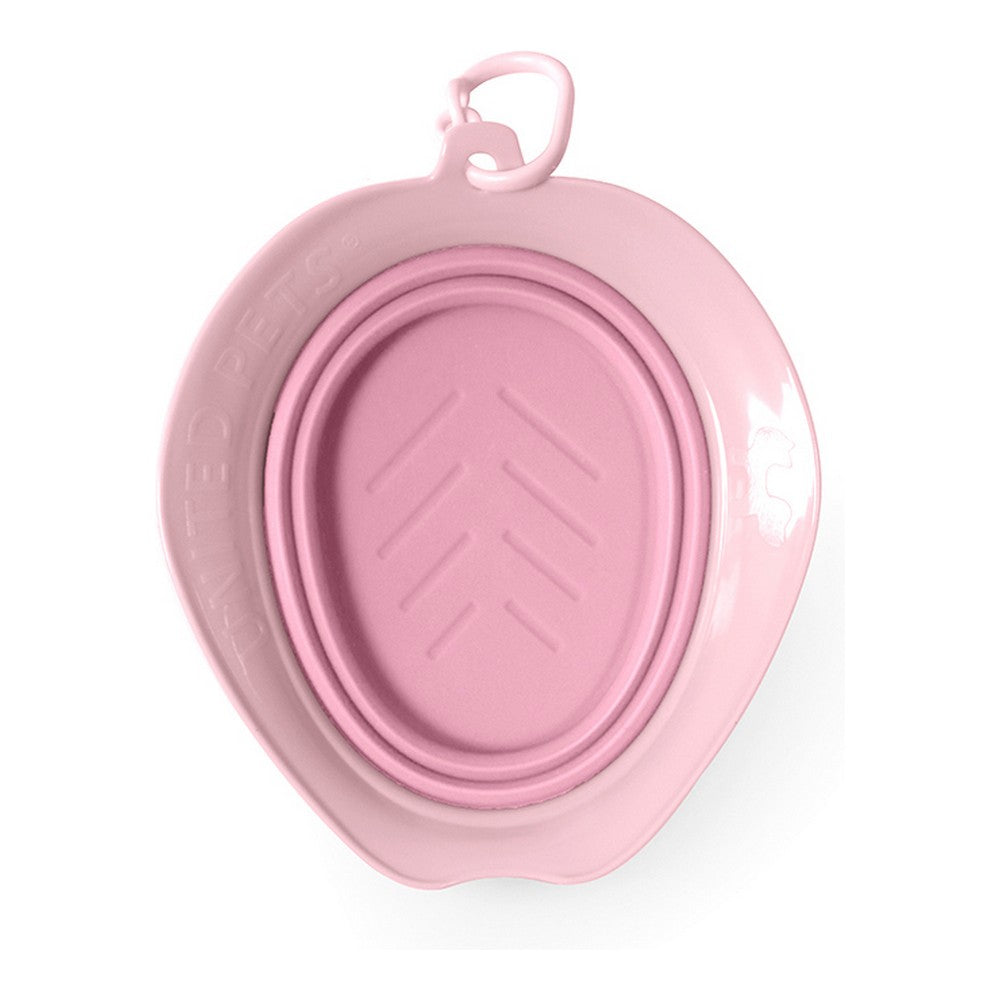 Botella de paseo United Pets Leaf · Rosa