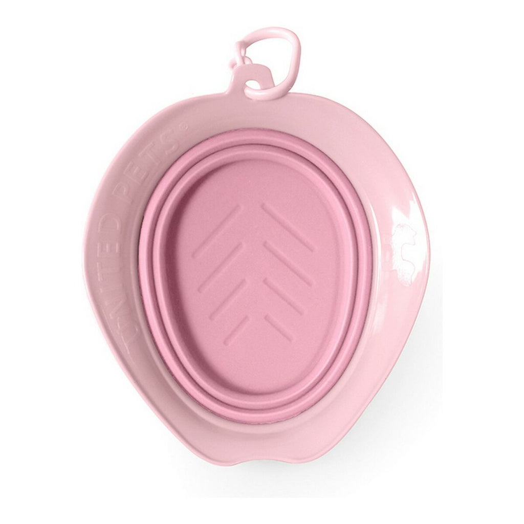 Botella de paseo United Pets Leaf · Rosa